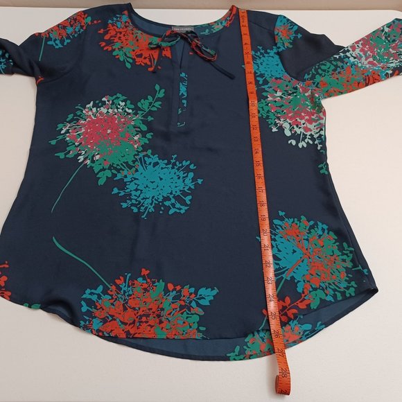 Women's Van Heusen Paint Flower Print Tunic Size Medium - Picture 10 of 10